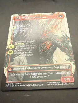 Clive, Ifrit's Dominant FOIL BORDERLESS MTG FFXVI M0318 NM - Image 2