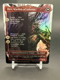 Clive, Ifrit's Dominant FOIL BORDERLESS MTG FFXVI M0318 NM - Image 3