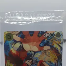 Monkey D. Luffy OP04 Pre Release Winner SEALED P-036 One Piece Card English NM - Image 3