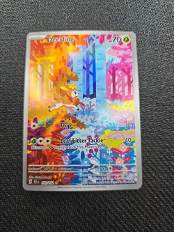 Pokemon TCG Deerling Card IR Temporal Forces 165/162 Near Mint Condition - Image 1