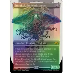 FOIL EMRAKUL, THE WORLD ANEW (BORDERLESS) Modern Horizons 3 Magic MTG MINT CARD - Image 1
