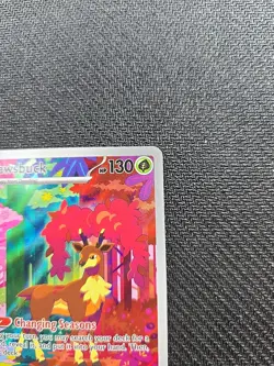 Pokemon TCG Sawsbuck Card 166/162 SV05: Temporal Forces NM Condition - Image 5