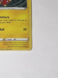 Special Delivery Pikachu SWSH074 SWSH: Sword & Shield Promo Cards Holo - Image 2