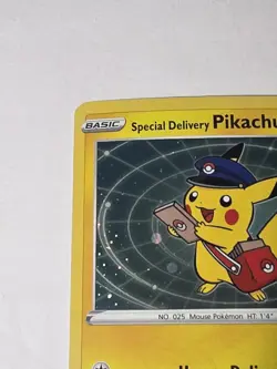Special Delivery Pikachu SWSH074 SWSH: Sword & Shield Promo Cards Holo - Image 4
