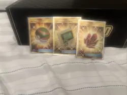 Triple Gold Cards Nest Ball Electromagnetic, Radar, And Fire Crystal - Image 1