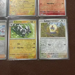 Pokemon Bundle Lot of 6 Holo Foil Rare TCG Insert Cards Mint Condition - Image 3