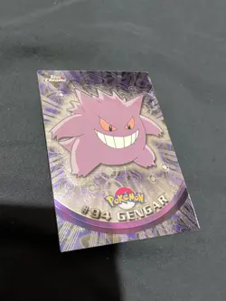 Topps Pokemon Gengar #94 Card TV Chrome Foil LP - Image 1