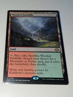 Wooded Foothills - Modern Horizons 3 - MH3 MTG Regular - Image 1