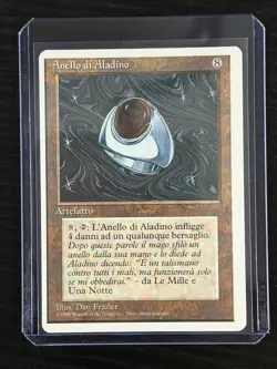 Magic MTG Italian Revised Aladdin's Ring Artist Proof Near Mint Only 50 Exist! - Image 3