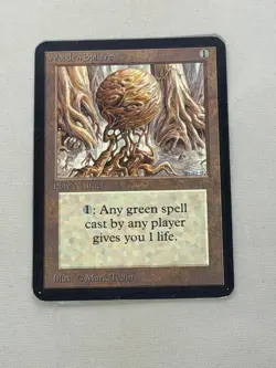 MTG Wooden Sphere Alpha Magic the Gathering - Image 1