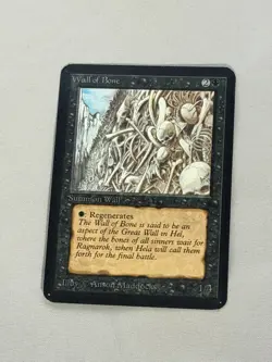 MTG Wall of Bone Alpha Magic the Gathering - Image 1