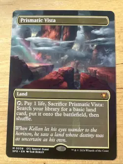 MTG Prismatic Vista (Borderless) [Outlaws of Thunder Junction Special Guests] M - Image 1
