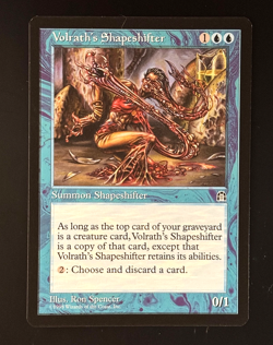 MTG - Volrath's Shapeshifter - NM+ Never Played - Stronghold - Rare Reserve List - Image 1
