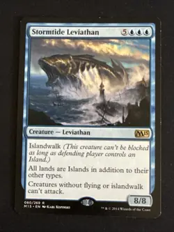1x Stormtide Leviathan (80) Core Set 2015 M15 MP MTG Magic the Gathering x1 MKE - Image 1