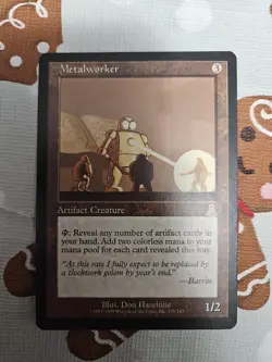 Metalworker - Urza's Destiny - Magic: The Gathering Vintage 1999 WOTC RARE - Image 1