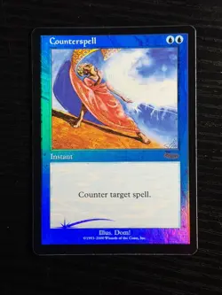 MTG Magic the Gathering Counterspell Judge Promo Foil - Free Returns! Near Mint - Image 1