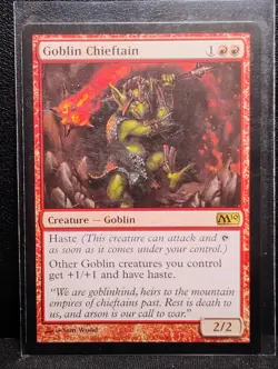 Magic the Gathering Goblin Chieftain #139 (M10) 2010 Core Set - Image 3