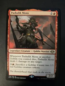 Pashalik Mons NM Modern Horizons 1 MTG FREE SHIPPING - Image 1