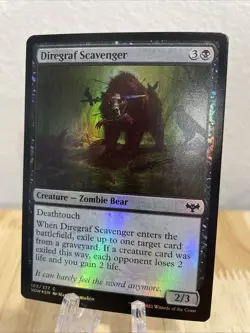 MTG Diregraf Scavenger FOIL #105/277 Innistrad: Crimson Vow Common NM/M - Image 1