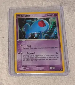 2006 Pokemon Pop Series 4 Wobbuffet Holo Rare 16/17 - Image 1
