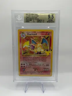 POKEMON CHARIZARD CELEBRATIONS CLASSIC 4/102 BGS GEM MINT INVEST - Image 1