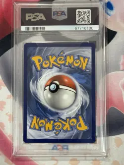 2019 POKEMON SUN & MOON HIDDEN FATES MEW REVERSE FOIL 32/68 PSA 8 - Image 2