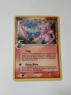 Pokemon Mew Holo 3/17 Pop Series 5 Delta Species Error PokeBall Holofoil - Image 1