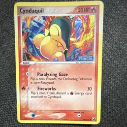 Pokemon TCG-Cyndaquil-Reverse Holo-EX Unseen Forces-54/115-50HP-English-2005 - Image 1