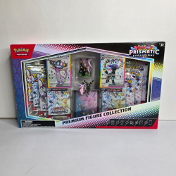 Pokemon Prismatic Evolutions Premium Figure Collection Espeon Umbreon - NEW - Image 1
