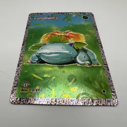 Pokemon Venusauro Base Set fan made Dittomon 15/69 - Image 3