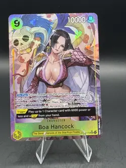 Boa Hancock OP14-112 [ The Azure Sea’s Seven ] Alternate Art Foil One Piece TCG - Image 1