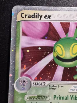Cradily ex 90/95 EX Team Magma vs. Team Aqua Pokemon Card Holo Foil Rare HP - Image 3