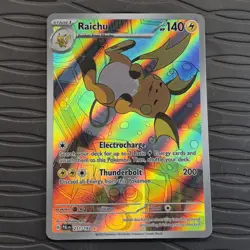 Raichu 211/193 Paldea Evolved Holo Illustration Rare Pokemon Card - Image 1