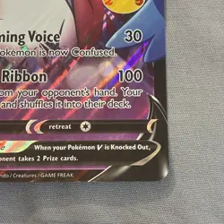 Pokemon TCG Cards Dark Sylveon V SWSH134 Black Star Promo JUMBO / OVERSIZE - Image 5