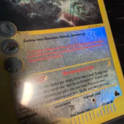 Buried Fossil 47/144 Common Skyridge Reverse Holo Pokemon Card LP/MP - Image 3