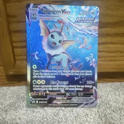 Vaporeon VMAX SWSH182 Promo Jumbo Holo-Pokemon Card - Image 1