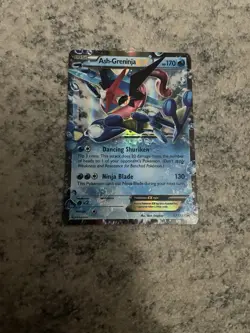 Pokemon TCG Ash-Greninja EX XY133 Blackstar Promo 2016 NM 2 Big And Small Cards - Image 4