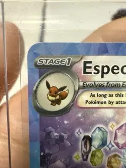 Pokemon TCG Espeon EX Prismatic Evolutions Holo Card 155/131 Near Mint Condition - Image 3