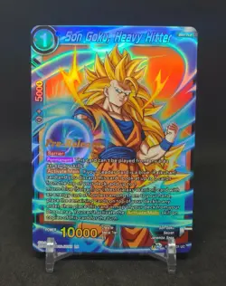 Son Goku Heavy Hitter Pre-Release BT13-031 Dragon Ball Super Card CCG - Image 1