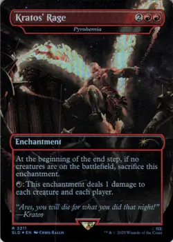 MTG Kratos' Rage (2211) | NM Foil | Secret Lair God of War {SLD} - Image 2