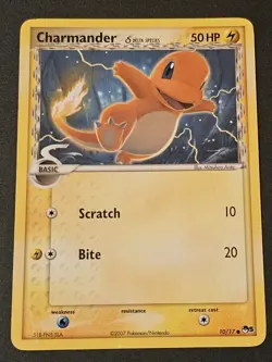 Charmander Delta Species Pokemon TCG POP Series 5 10/17 MP - Image 1