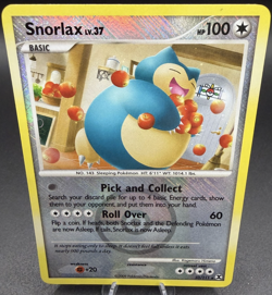 Pokemon TCG Snorlax League Promo 33/111 Rising Rivals NM Reverse Holo - Image 1