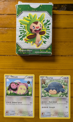Pokemon XY Kalos Starter Set Deck Snorlax Miltank + More - Image 1