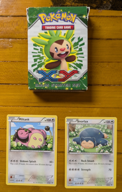 Pokemon XY Kalos Starter Set Deck Snorlax Miltank + More - Image 3