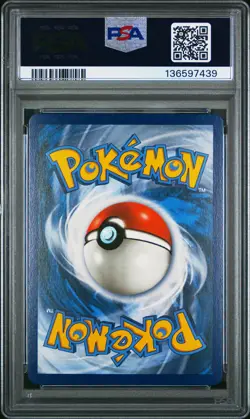2015 POKEMON XY ANCIENT ORIGINS #27 AMPHAROS EX PSA 10 - Image 2