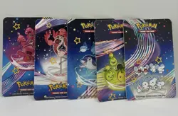Pokemon Paldean Fates EMPTY Mini Tins Full Set of 5 w/ Stickers - NO PACKS!!! - Image 3