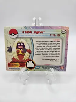 2000 Topps Pokemon TV Animation Edition Series 3 Non Holo #124 Jynx - Image 2