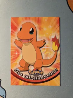 [NM] Charmander #04 - 1999 Topps - Blue Label Non-Holo Pokemon TCG - Image 1