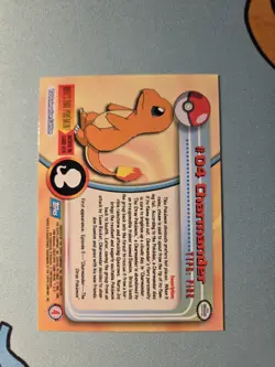 [NM] Charmander #04 - 1999 Topps - Blue Label Non-Holo Pokemon TCG - Image 2
