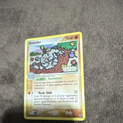 Pokemon TCG-Graveler-Legend Maker-34/92-70HP-Fighting-English - Image 1